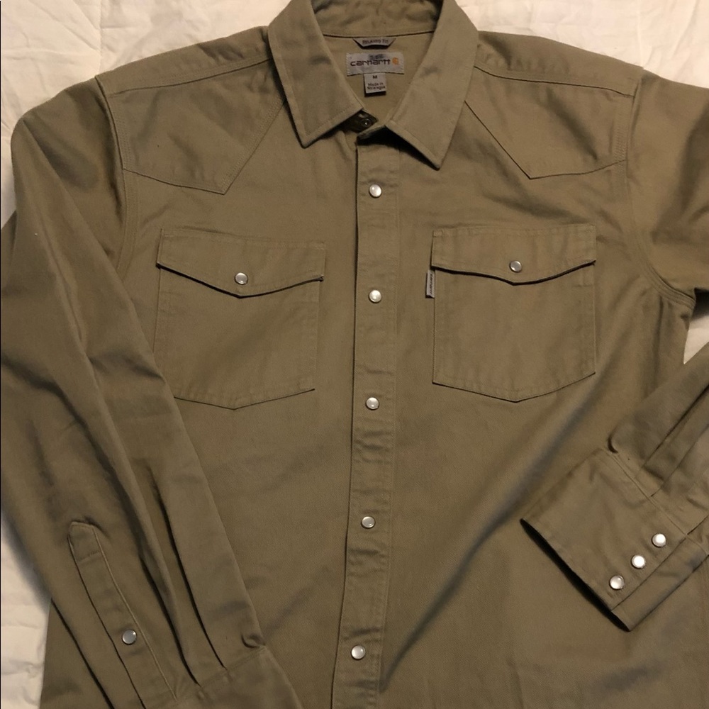 Carhartt Western Long Sleeve Pearl Snaps